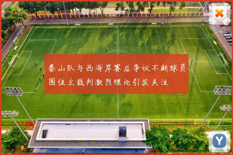 泰山队与西海岸赛后争议不断球员围住主裁判激烈理论引发关注